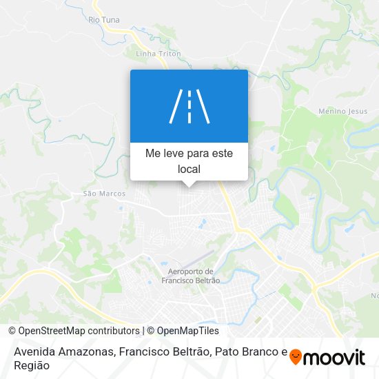 Avenida Amazonas mapa