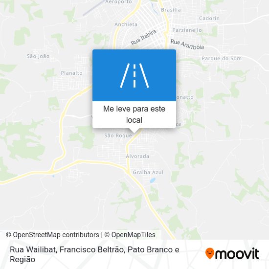 Rua Wailibat mapa