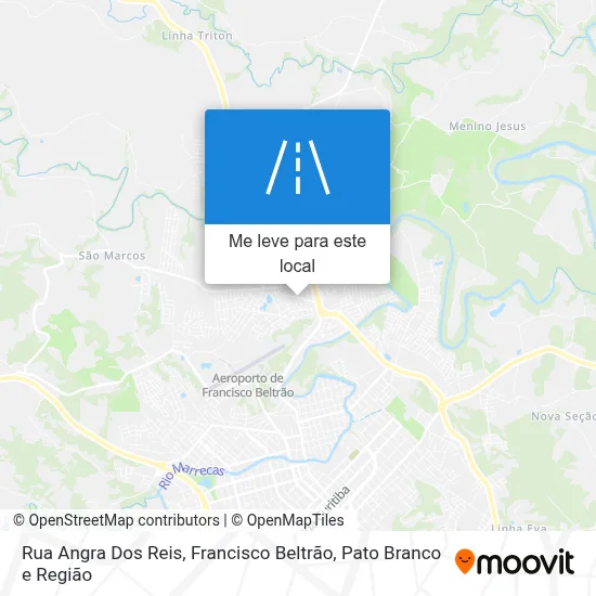 Rua Angra Dos Reis mapa