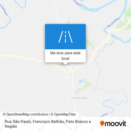 Rua São Paulo mapa