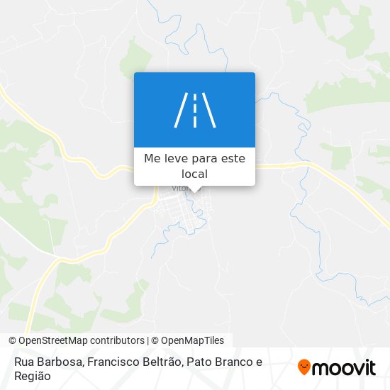 Rua Barbosa mapa