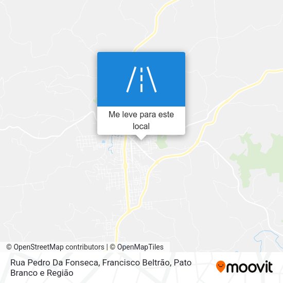 Rua Pedro Da Fonseca mapa