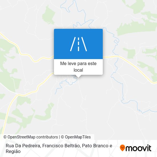 Rua Da Pedreira mapa