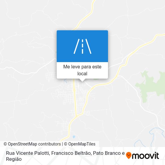 Rua Vicente Palotti mapa