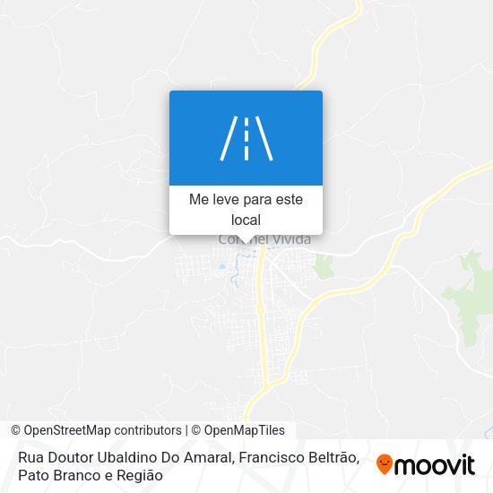 Rua Doutor Ubaldino Do Amaral mapa