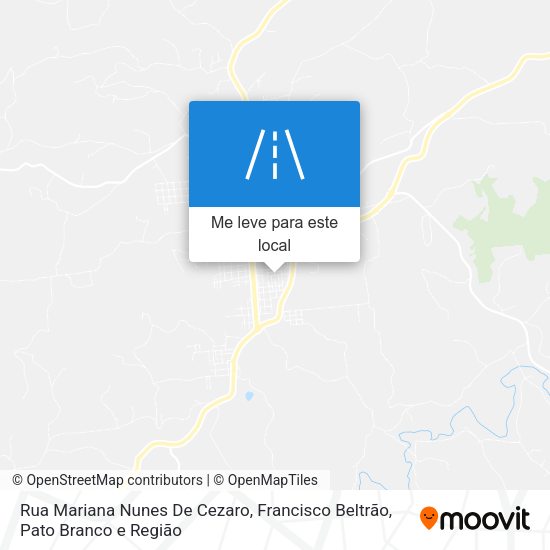 Rua Mariana Nunes De Cezaro mapa