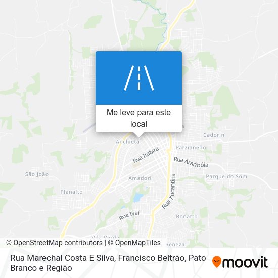 Rua Marechal Costa E Silva mapa
