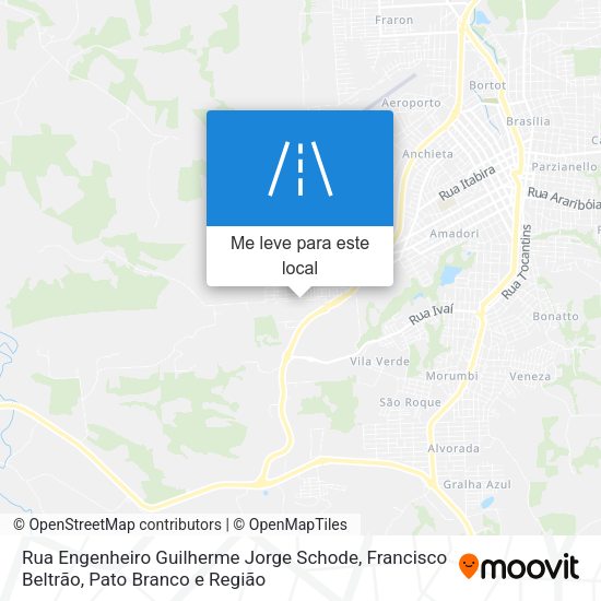 Rua Engenheiro Guilherme Jorge Schode mapa