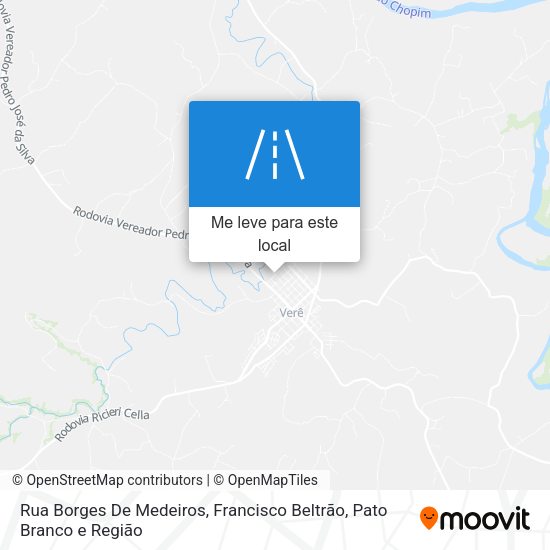 Rua Borges De Medeiros mapa