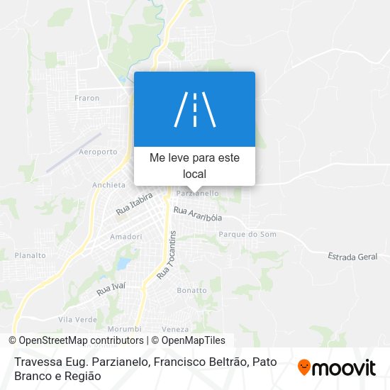 Travessa Eug. Parzianelo mapa