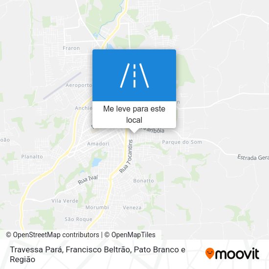 Travessa Pará mapa