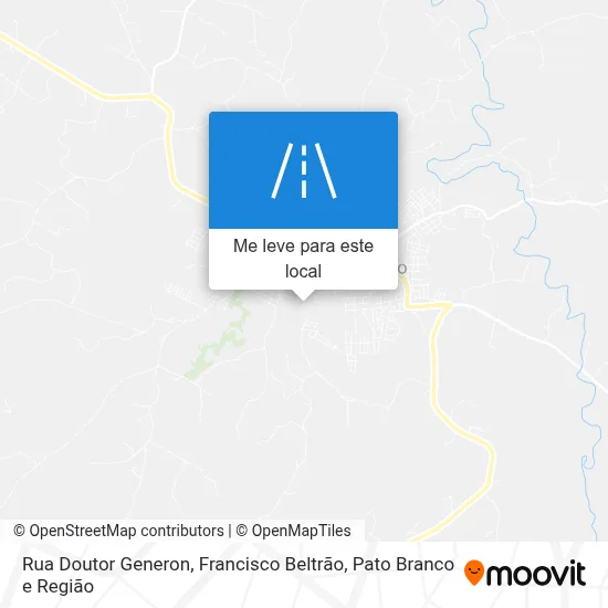 Rua Doutor Generon mapa