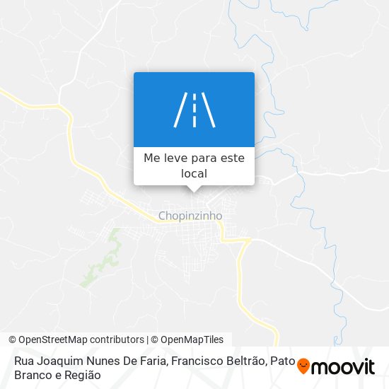 Rua Joaquim Nunes De Faria mapa