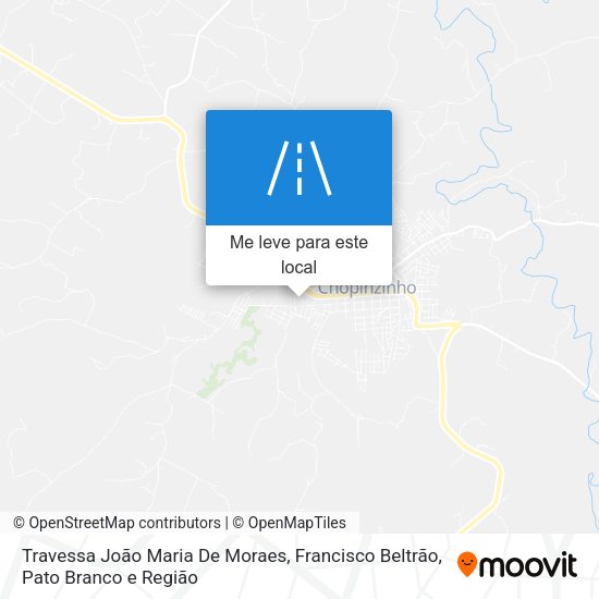 Travessa João Maria De Moraes mapa
