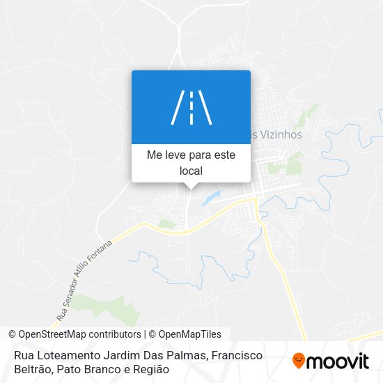 Rua Loteamento Jardim Das Palmas mapa