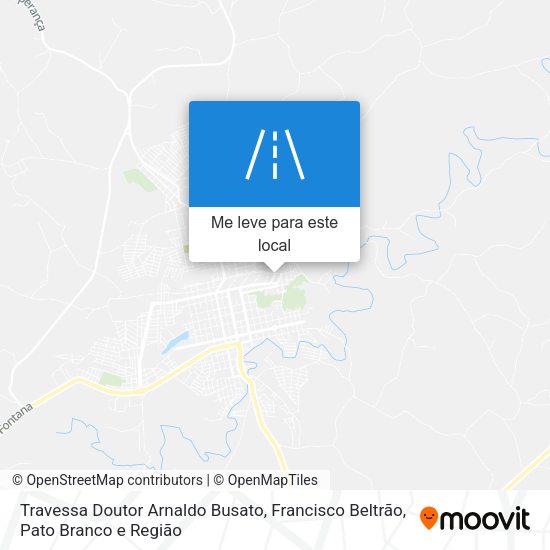 Travessa Doutor Arnaldo Busato mapa