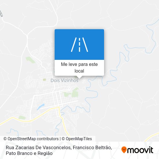 Rua Zacarias De Vasconcelos mapa