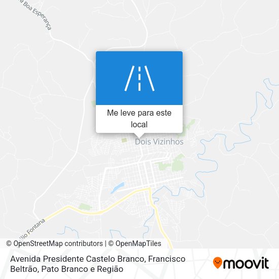 Avenida Presidente Castelo Branco mapa