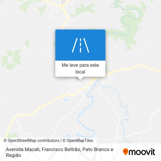 Avenida Macali mapa
