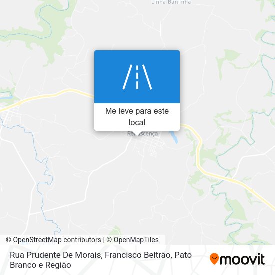 Rua Prudente De Morais mapa
