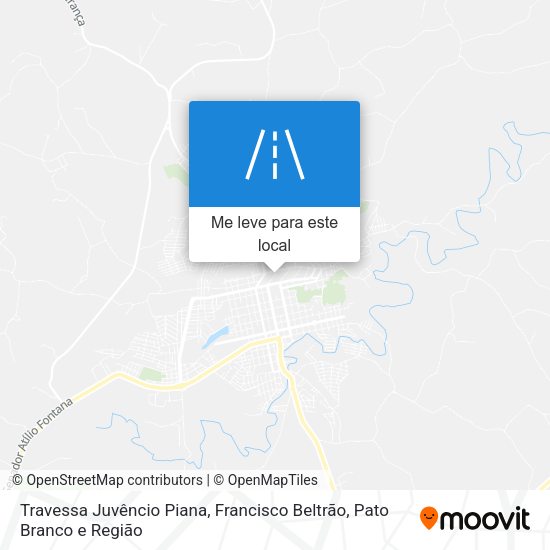 Travessa Juvêncio Piana mapa