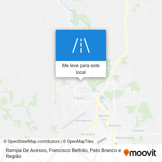Rampa De Acesso mapa