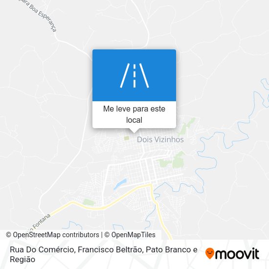 Rua Do Comércio mapa