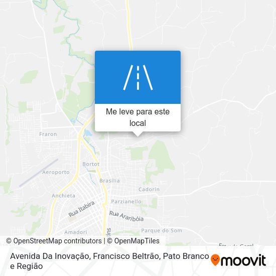 Avenida Da Inovação mapa