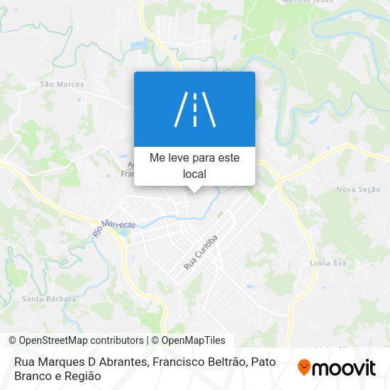 Rua Marques D Abrantes mapa