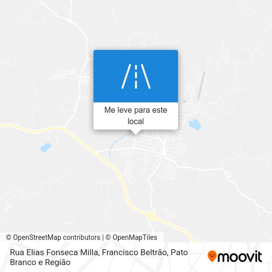 Rua Elias Fonseca Milla mapa