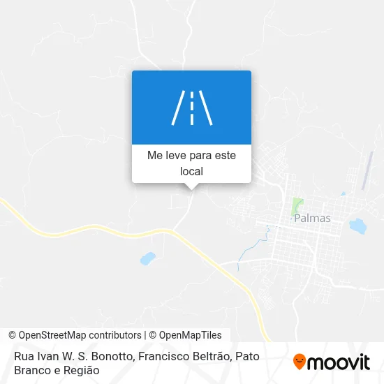 Rua Ivan W. S. Bonotto mapa