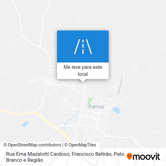 Rua Ema Mazalotti Cardoso mapa