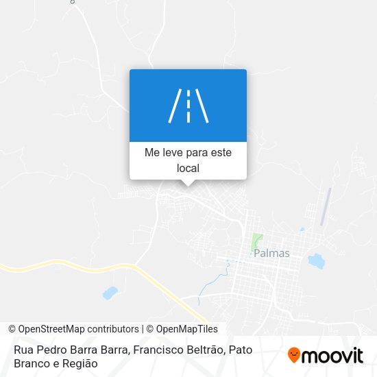 Rua Pedro Barra Barra mapa