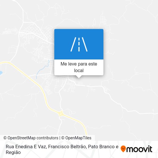 Rua Enedina E Vaz mapa