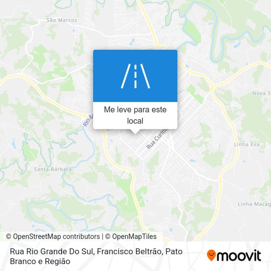 Rua Rio Grande Do Sul mapa