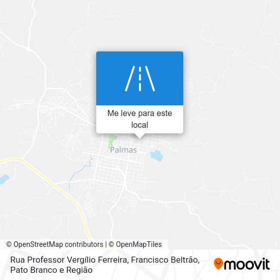 Rua Professor Vergílio Ferreira mapa