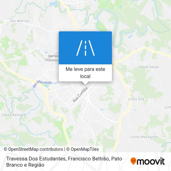 Travessa Dos Estudantes mapa