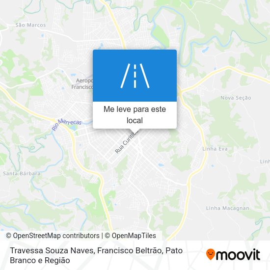 Travessa Souza Naves mapa