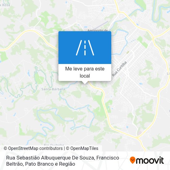 Rua Sebastião Albuquerque De Souza mapa