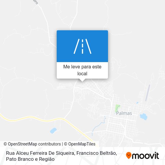 Rua Alceu Ferreira De Siqueira mapa