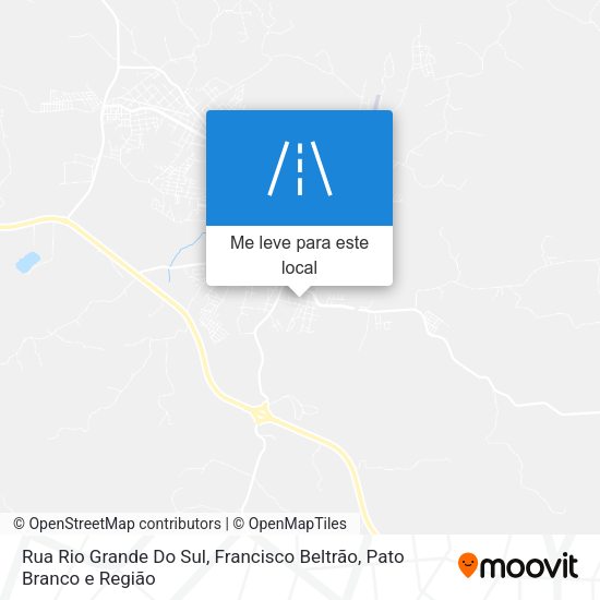 Rua Rio Grande Do Sul mapa