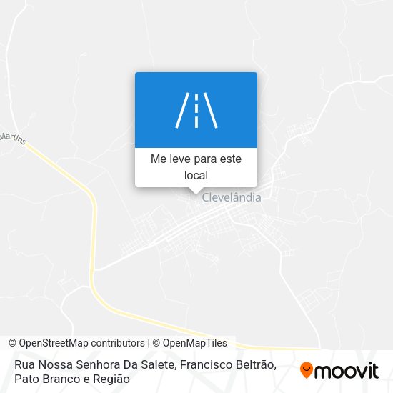 Rua Nossa Senhora Da Salete mapa