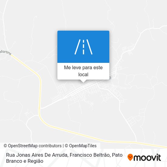 Rua Jonas Aires De Arruda mapa