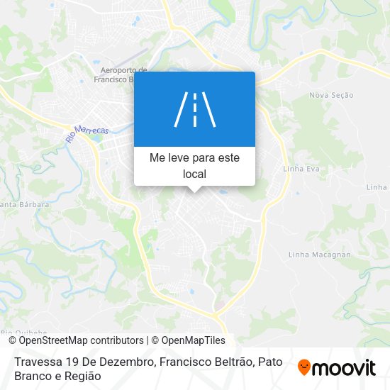 Travessa 19 De Dezembro mapa