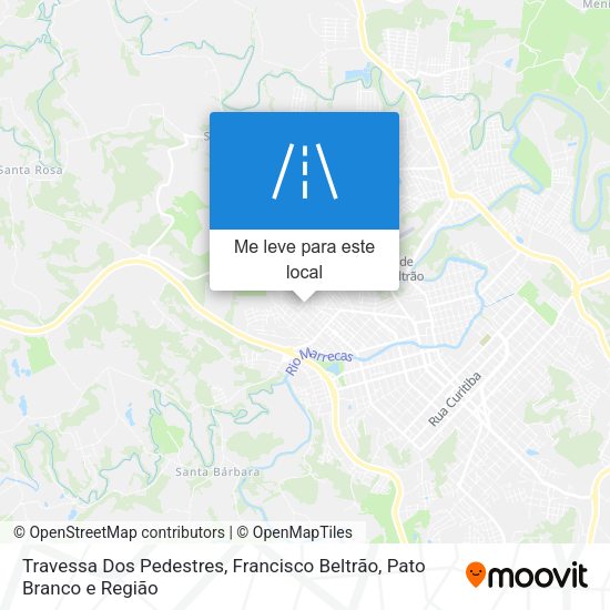 Travessa Dos Pedestres mapa