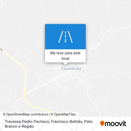 Travessa Pedro Pacheco mapa