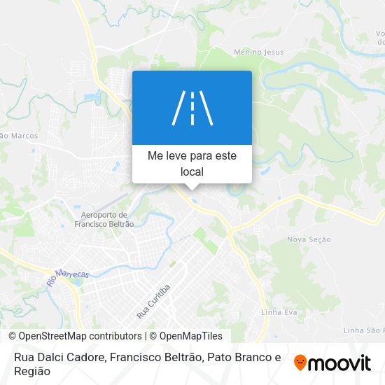 Rua Dalci Cadore mapa