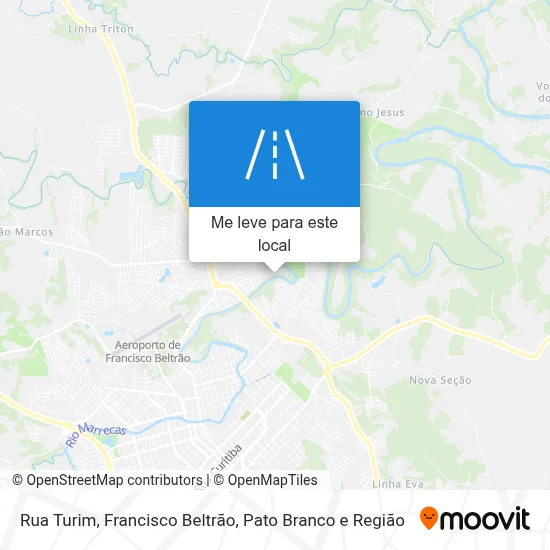 Rua Turim mapa