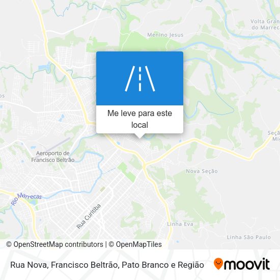 Rua Nova mapa