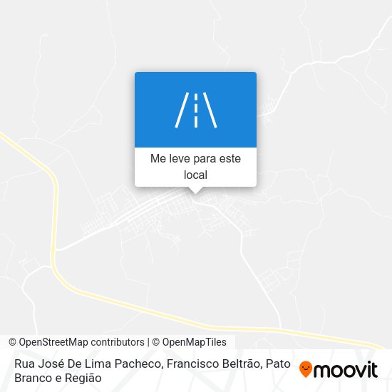 Rua José De Lima Pacheco mapa